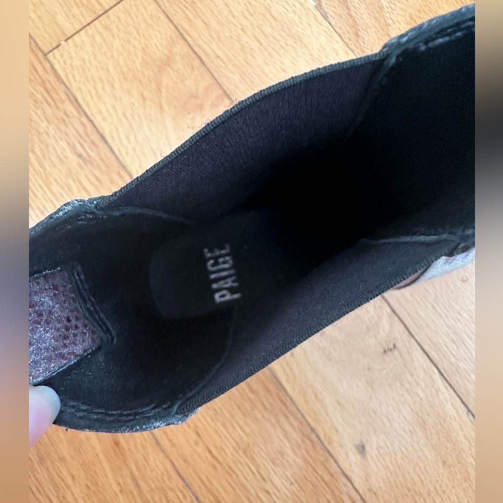 Paige Willa Python Chelsea Boots Size 8.5 - Picture 6 of 7